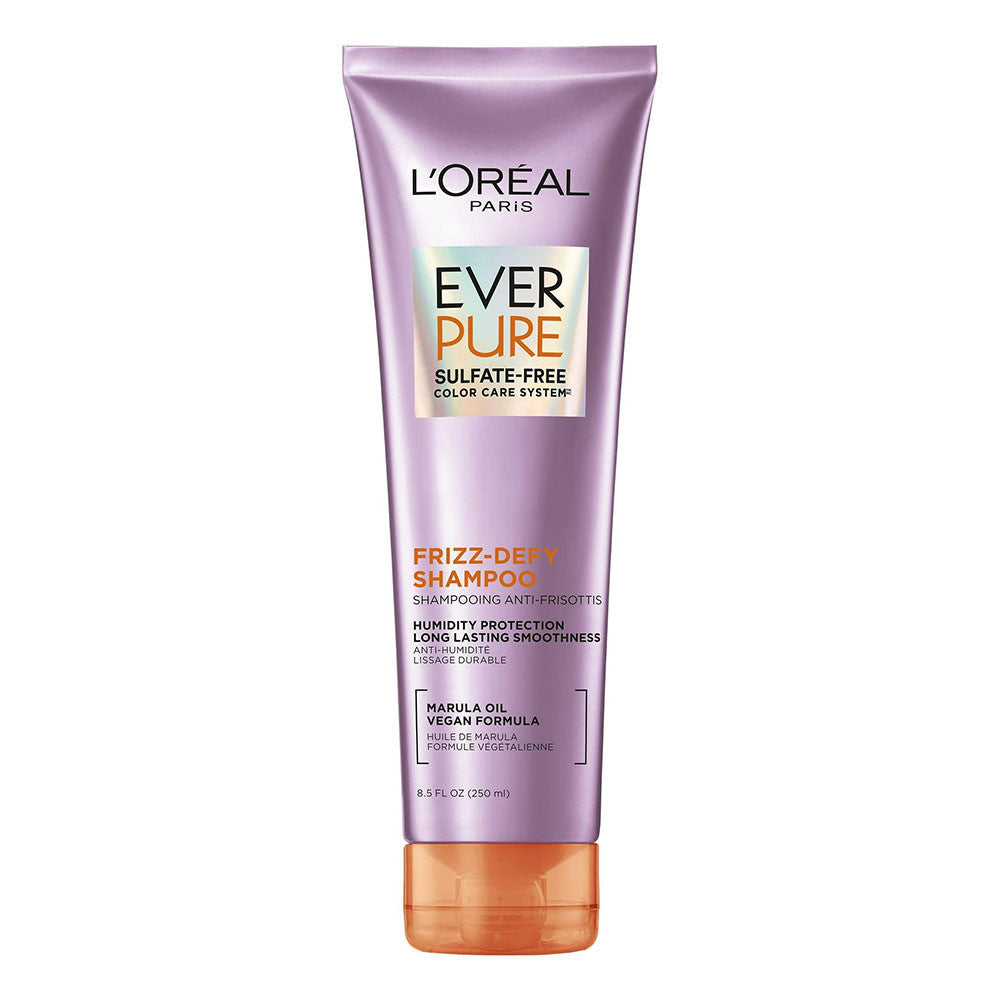 Loreal Paris Ever Pure Frizz Defy Shampoo, 8.5 Oz